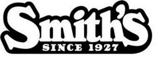SMITH'S SINCE 1927 logo