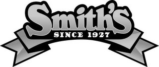 SMITH'S SINCE 1927 logo
