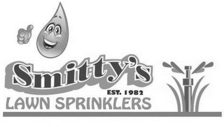 SMITTY'S LAWN SPRINKLERS EST. 1982 logo