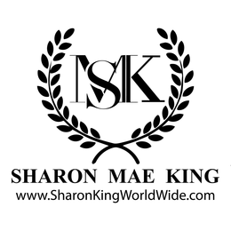 SMK SHARON MAE KING WWW.SHARONKINGWORLDWIDE.COM logo