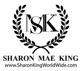 SMK SHARON MAE KING WWW.SHARONKINGWORLDWIDE.COM logo