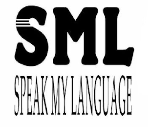 SML SPEAK MY LANGUAGE logo