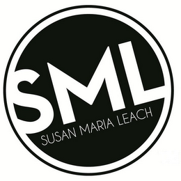 SML SUSAN MARIA LEACH logo