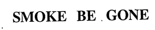 SMOKE BE GONE logo