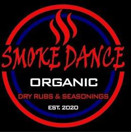 SMOKE DANCE ORGANIC DRY RUBS & SEASONINGS EST. 2020 logo