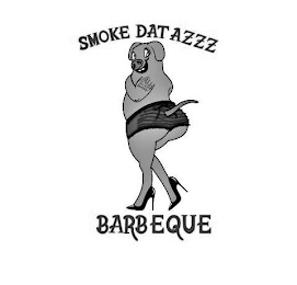 SMOKE DAT AZZZ BARBEQUE logo