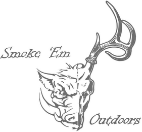 SMOKE 'EM OUTDOORS logo
