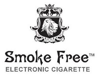 SMOKE FREE ELECTRONIC CIGARETTE logo