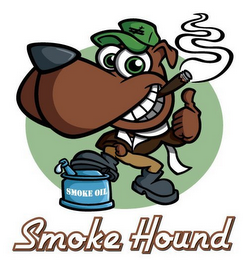 SMOKE HOUND SMOKE OIL logo
