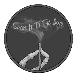 SMOKE IT TO THE BONE logo