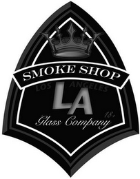 SMOKE SHOP LOS ANGELES LA 18+ GLASS COMPANY logo