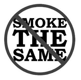 SMOKE THE SAME logo