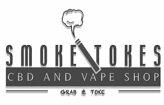 SMOKE TOKES CBD AND VAPE SHOP GRAB & TOKE logo