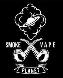 SMOKE VAPE PLANET logo