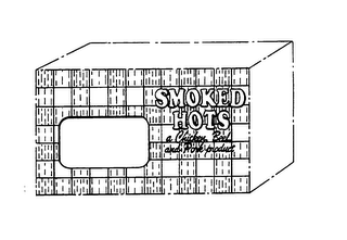 SMOKED HOTS A CHICKEN BEEF AND PORK PRODUCT logo