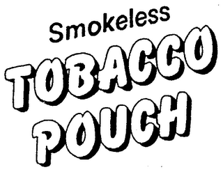 SMOKELESS TOBACCO POUCH logo