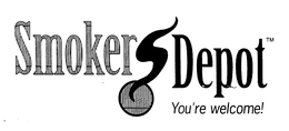 SMOKERS DEPOT YOU'RE WELCOME! logo