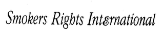 SMOKERS RIGHTS INTERNATIONAL logo