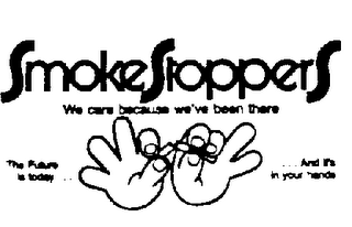 SMOKESTOPPERS WE CARE BECAUSE WE'VE BEEN THERE logo