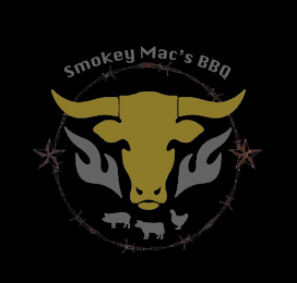 SMOKEY MAC'S BBQ logo
