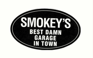 SMOKEY'S BEST DAMN GARAGE IN TOWN logo