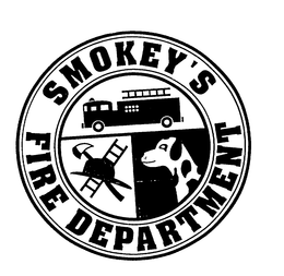 SMOKEY'S FIRE DEPARTMENT logo