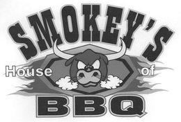 SMOKEY'S HOUSE OF BBQ logo