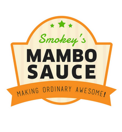 SMOKEY'S MAMBO SAUCE MAKING ORDINARY AWESOME! logo