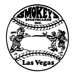 SMOKEY'S SPORTSCARDS INC. LAS VEGAS logo