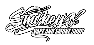 SMOKEY'S VAPE AND SMOKE SHOP logo
