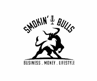 SMOKIN' BULLS BUSINESS. MONEY. LIFESTYLE logo