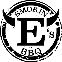 SMOKIN E'S BBQ logo