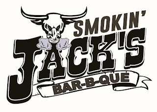SMOKIN' JACK'S BAR-B-QUE logo
