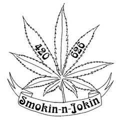 SMOKIN-N-JOKIN 420 626 logo