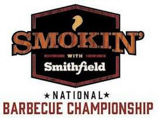 SMOKIN' WITH SMITHFIELD NATIONAL BARBECUE CHAMPIONSHIP logo
