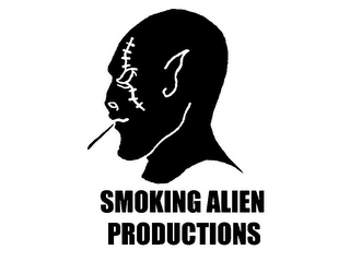 SMOKING ALIEN PRODUCTIONS logo
