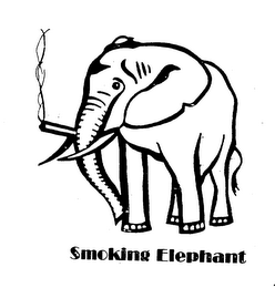SMOKING ELEPHANT logo