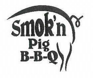 SMOK'N PIG B-B-Q logo