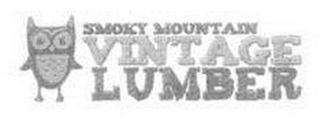 SMOKY MOUNTAIN VINTAGE LUMBER logo