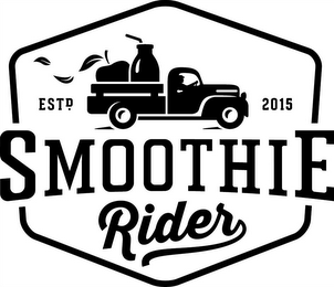 SMOOTHIE RIDER ESTD. 2015 logo