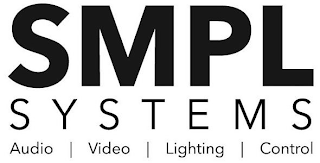 SMPL SYSTEMS AUDIO | VIDEO | LIGHTING | CONTROL logo
