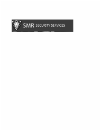 SMR SECURITY SERVICES logo