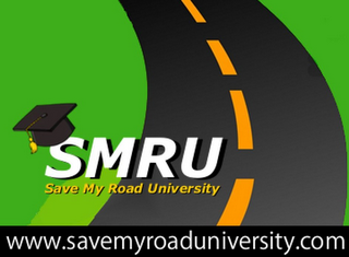 SMRU SAVE MY ROAD UNIVERSITY WWW.SAVEMYROADUNIVERSITY.COM logo