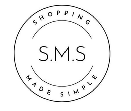 S.M.S SHOPPING MADE SIMPLE logo