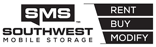 SMS SOUTHWEST MOBILE STORAGE RENT BUY MODIFY logo