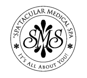 SMS "SPA"TACULAR MEDICAL SPA IT'S ALL ABOUT YOU! logo