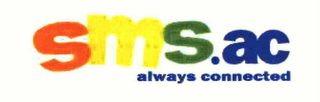 SMS.AC ALWAYS CONNECTED logo