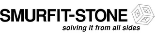 SMURFIT-STONE SOLVING IT FROM ALL SIDES logo
