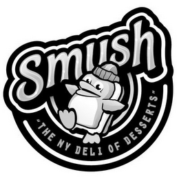 SMUSH "THE NY DELI OF DESSERTS" logo