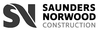 SN SAUNDERS NORWOOD CONSTRUCTION logo